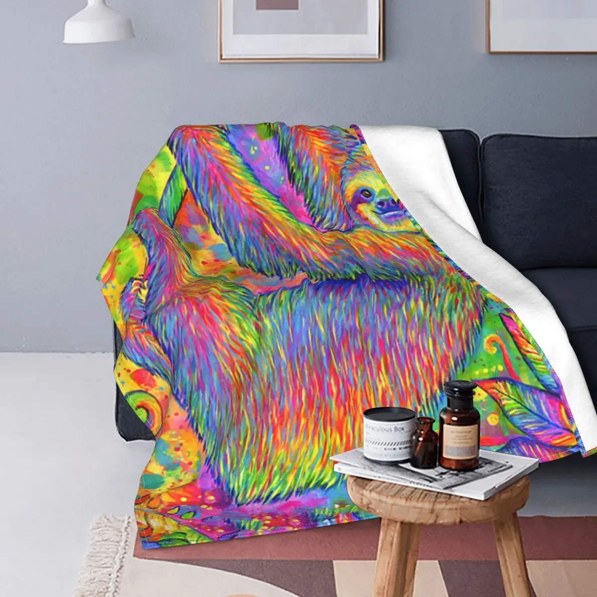 Sloth Colorful Blanket Flannel Summer Cute Animal Portable Ultra-Soft Throw Blankets for Home Travel Rug Piece
Sloth Colorful Blanket Flannel Summer Cute Animal Portable Ultra-Soft Throw Blankets for Home Travel Rug Piece
