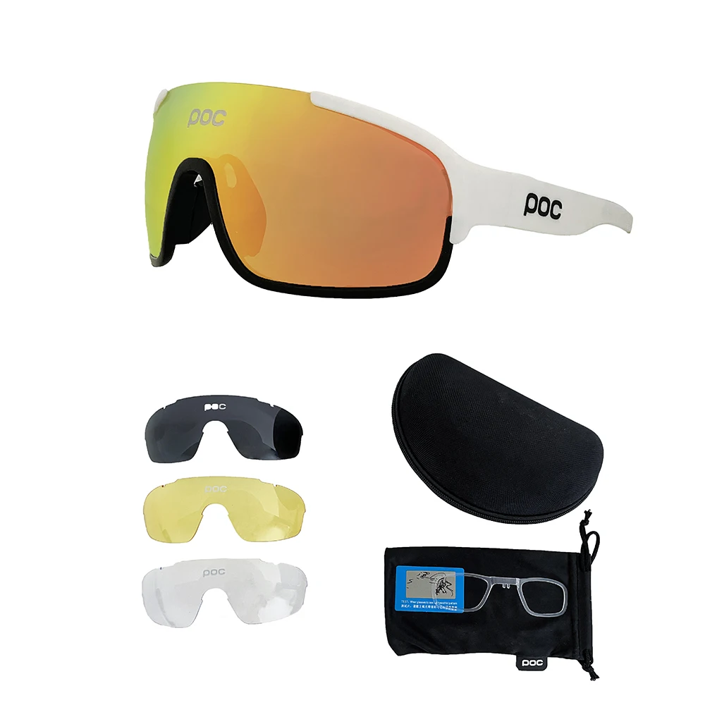 POC Crave Polarized Cycling Sunglasses Men Women Outdoor Sport Glasses Mountain Bike Eyewear MTB Road Bicycle with 4 Lens
POC Crave Polarized Cycling Sunglasses Men Women Outdoor Sport Glasses Mountain Bike Eyewear MTB Road Bicycle with 4 Lens