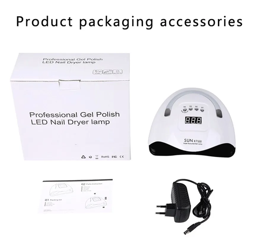 150w Uv Led Nail Drying Lamp Gel Polish Curing Phototherapy Machine Lcd Display Screen Manicure Tool With Automatic Sensor
150w Uv Led Nail Drying Lamp Gel Polish Curing Phototherapy Machine Lcd Display Screen Manicure Tool With Automatic Sensor