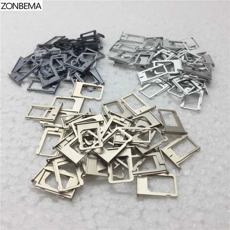 ZONBEMA Новый адаптер для Sim-карты iPhone 5 5G 5S Micro Sim Слот держатель Замена | Мобильные