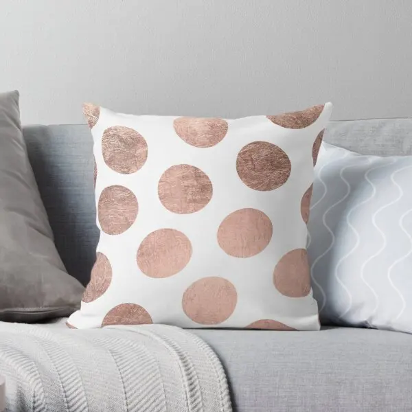 Modern Faux Rose Gold Hand Drawn Polka D Printing Throw Pillow Cover Decor Bed Cushion Case Waist Comfort Pillows not include
Modern Faux Rose Gold Hand Drawn Polka D Printing Throw Pillow Cover Decor Bed Cushion Case Waist Comfort Pillows not include