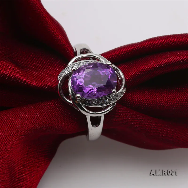 JYX Beautiful Amethyst 925 Silver Ring Oval Faceted Adjustable Ring Elegant Jewelry for Women Everyday Holiday Gift
JYX Beautiful Amethyst 925 Silver Ring Oval Faceted Adjustable Ring Elegant Jewelry for Women Everyday Holiday Gift