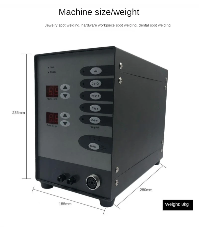 220V/110V Automatic Numerical Control Touch Welding Machine Argon Arc Welding Machine Gold and Silver Jewelry Welding
220V/110V Automatic Numerical Control Touch Welding Machine Argon Arc Welding Machine Gold and Silver Jewelry Welding