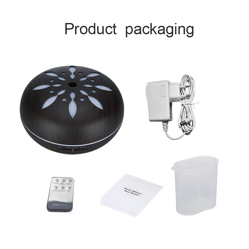 500ml Electric Aroma Essential Oil Diffuser wood Ultrasonic Air Humidifier cool Mist Maker LEDLight Fogger Aromatherapy for home
500ml Electric Aroma Essential Oil Diffuser wood Ultrasonic Air Humidifier cool Mist Maker LEDLight Fogger Aromatherapy for home