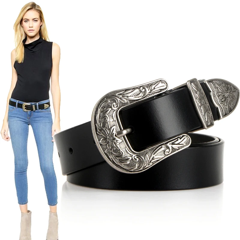 Gothic Belts for Women Cowskin Pure Genuine Leather Fashion Summer Decorative with Jeans Black Chain Belt Fashion Punk Designer
Gothic Belts for Women Cowskin Pure Genuine Leather Fashion Summer Decorative with Jeans Black Chain Belt Fashion Punk Designer