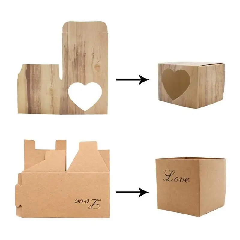50PC/Set Vintages Kraft Paper Candy Box Crown Heart Favors Packaging Travel For Birthday Supplies Wedding Pattern Boxes Z7D4
50PC/Set Vintages Kraft Paper Candy Box Crown Heart Favors Packaging Travel For Birthday Supplies Wedding Pattern Boxes Z7D4