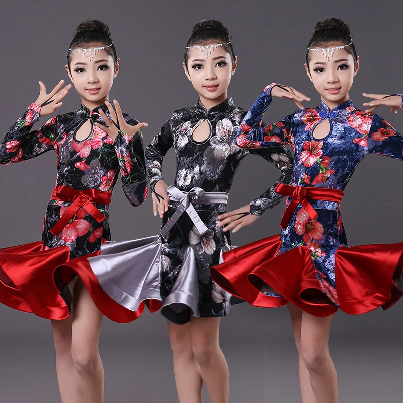 Cha Cha Salsa Tango Latin Costume Latin Dance Dress for Girl Cmpetition Kids Practice Dance Clothing Ballroom Children' S Day 
Cha Cha Salsa Tango Latin Costume Latin Dance Dress for Girl Cmpetition Kids Practice Dance Clothing Ballroom Children' S Day