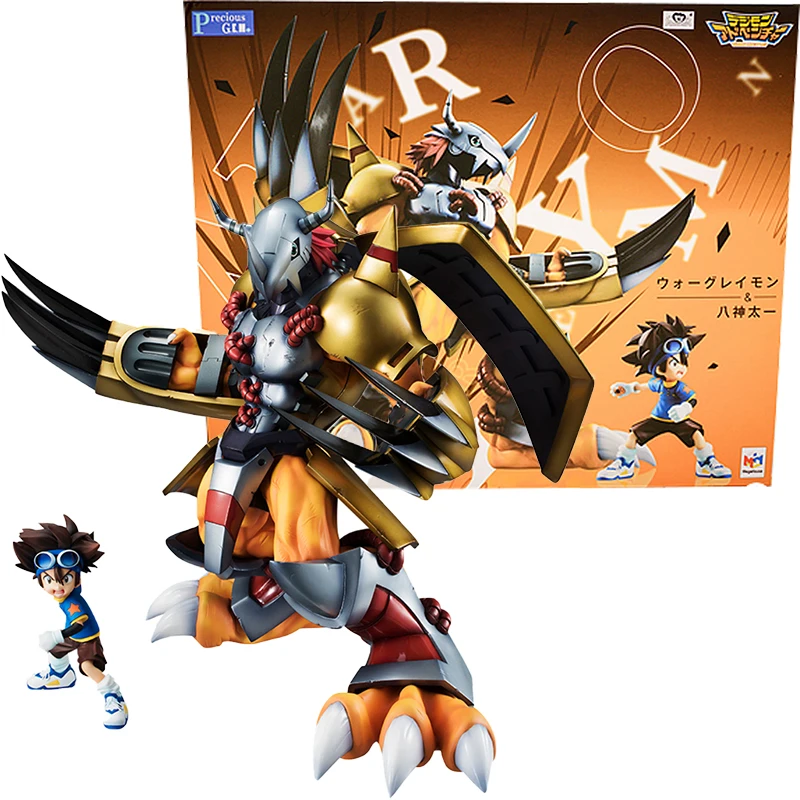 25CM MEGAHOUSE Digimon Adventure Anime Figure War Greymon Taichi Yagami PVC Action Figure Collection Model Toy For Kids Gifts
25CM MEGAHOUSE Digimon Adventure Anime Figure War Greymon Taichi Yagami PVC Action Figure Collection Model Toy For Kids Gifts