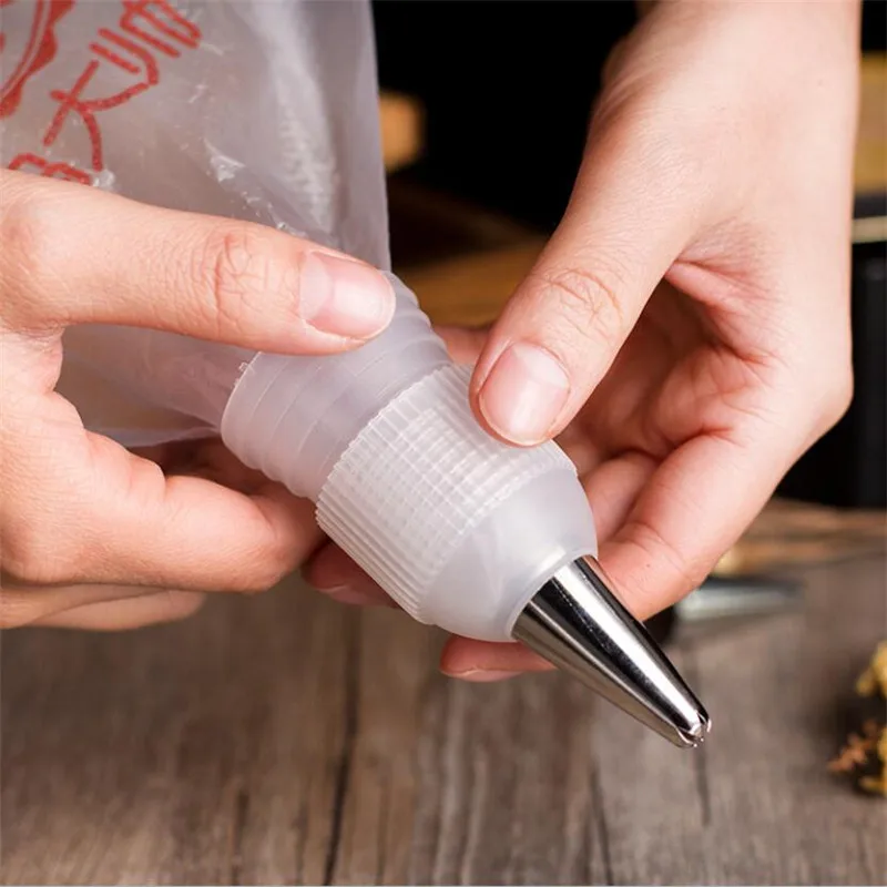 Small/Large Size Coupler Adaptor Icing Piping Nozzle Bag 2pcs Cake Flower Pastry Decoration Pastry Tools Cream Dessert Tools
Small/Large Size Coupler Adaptor Icing Piping Nozzle Bag 2pcs Cake Flower Pastry Decoration Pastry Tools Cream Dessert Tools