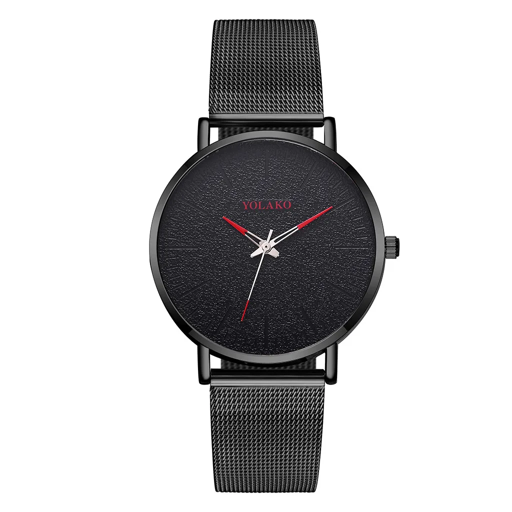 Luxury Men Women Waterproof Watch Ultra-thin Stainless Steel Mesh Belt Fashion Frosted Three-needle Watch Simple Casual Clock
Luxury Men Women Waterproof Watch Ultra-thin Stainless Steel Mesh Belt Fashion Frosted Three-needle Watch Simple Casual Clock