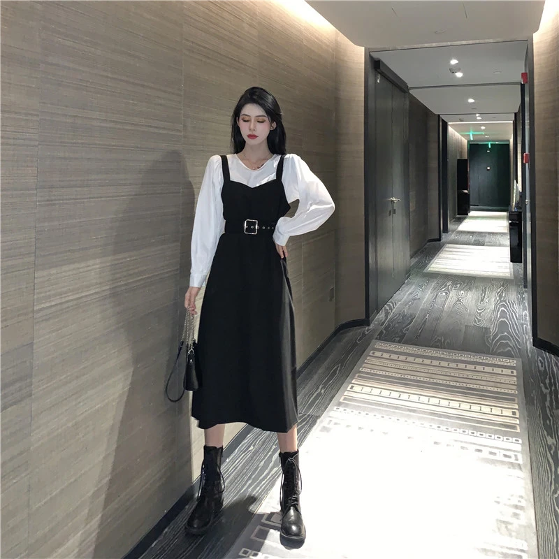 Office Lady Midi Dress Women Casual Personality Elegant Party plus size Dress Autumn O-neck Long Sleeve One-piece Dress Korean
Office Lady Midi Dress Women Casual Personality Elegant Party plus size Dress Autumn O-neck Long Sleeve One-piece Dress Korean