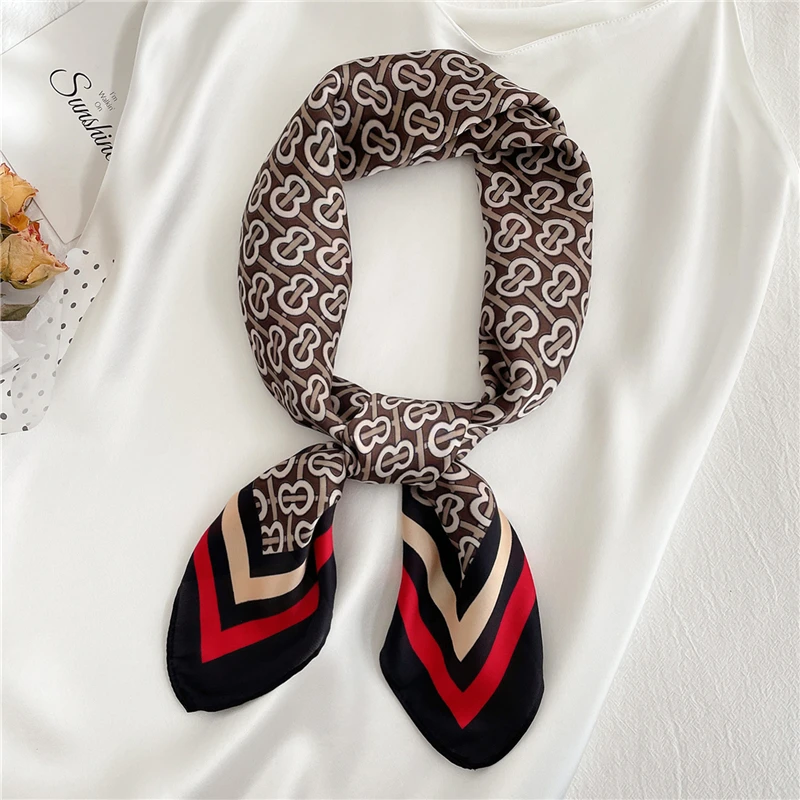 Silk Scarf Women Fashion Letter Color Matching Shawl Wrap 70cm Square Scarves Female Neck Scarfs Bandana High Quality Kerchief
Silk Scarf Women Fashion Letter Color Matching Shawl Wrap 70cm Square Scarves Female Neck Scarfs Bandana High Quality Kerchief