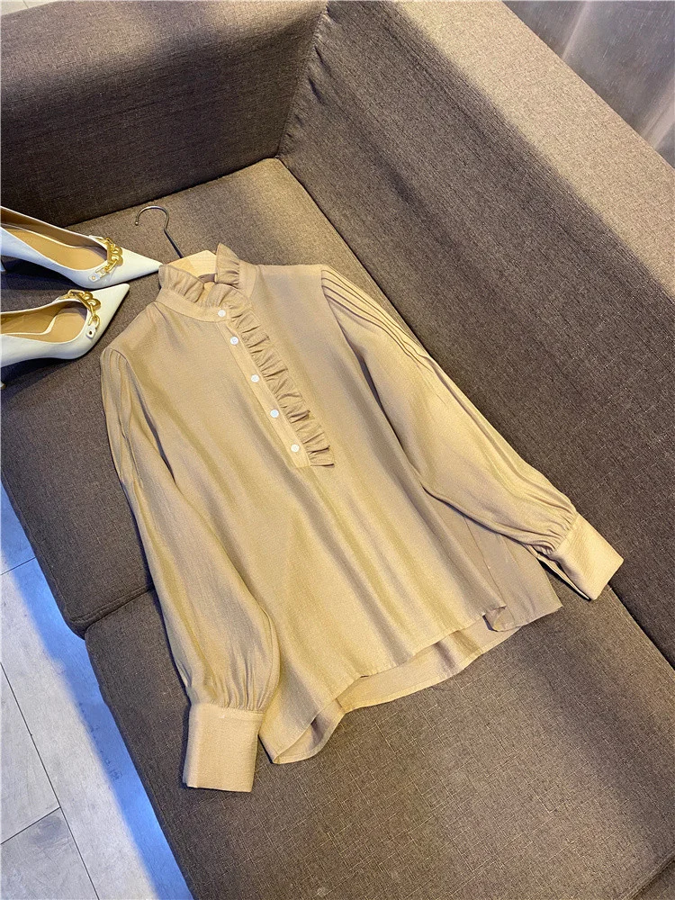 

Yilu right angle shoulder shirt + skirt Salt fried Street suit summer women's dress