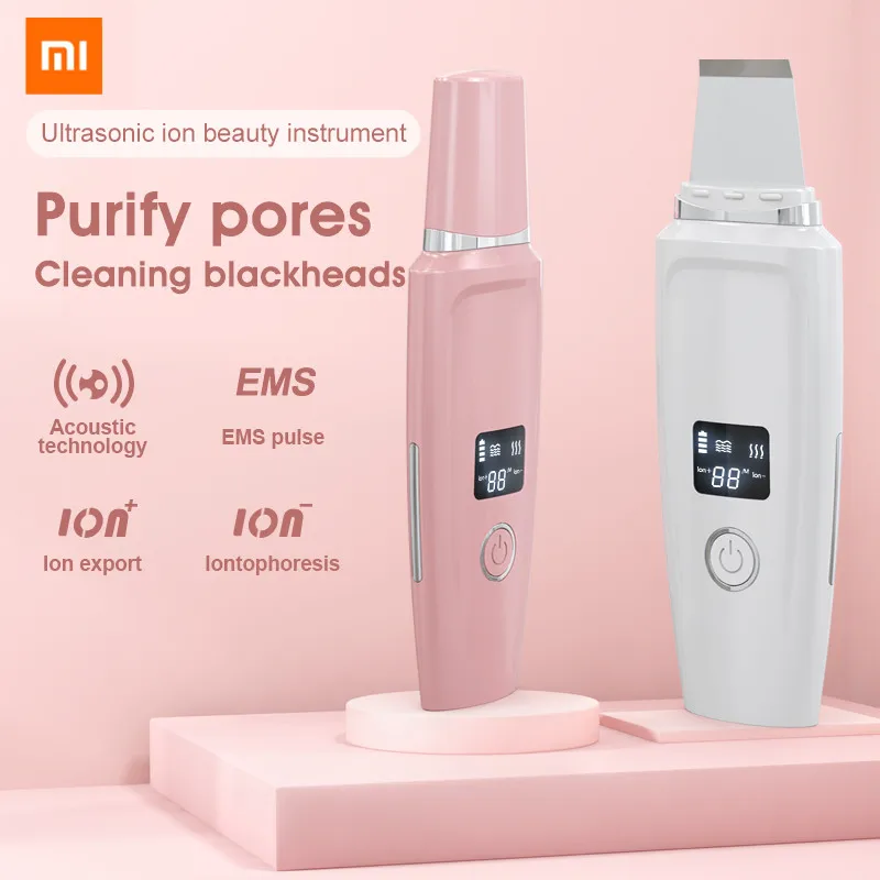 Xiao Mi Ultrasonic Skin Scrubber Deep Face Cleaning Machine Peeling Shovel Facial Pore Cleaner Face Skin Scrubber Lift Machine
Xiao Mi Ultrasonic Skin Scrubber Deep Face Cleaning Machine Peeling Shovel Facial Pore Cleaner Face Skin Scrubber Lift Machine