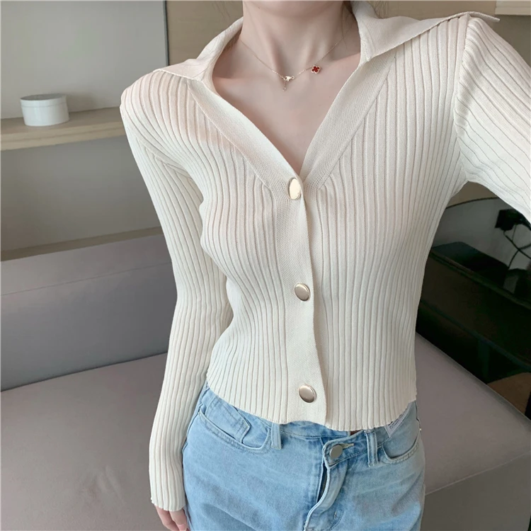 Black Knitted Korean Style Fashion Cardigan For Women'S Ladies Autumn Winter 2021 Clothing Sweater Tops Blouse Female Coats
Black Knitted Korean Style Fashion Cardigan For Women'S Ladies Autumn Winter 2021 Clothing Sweater Tops Blouse Female Coats