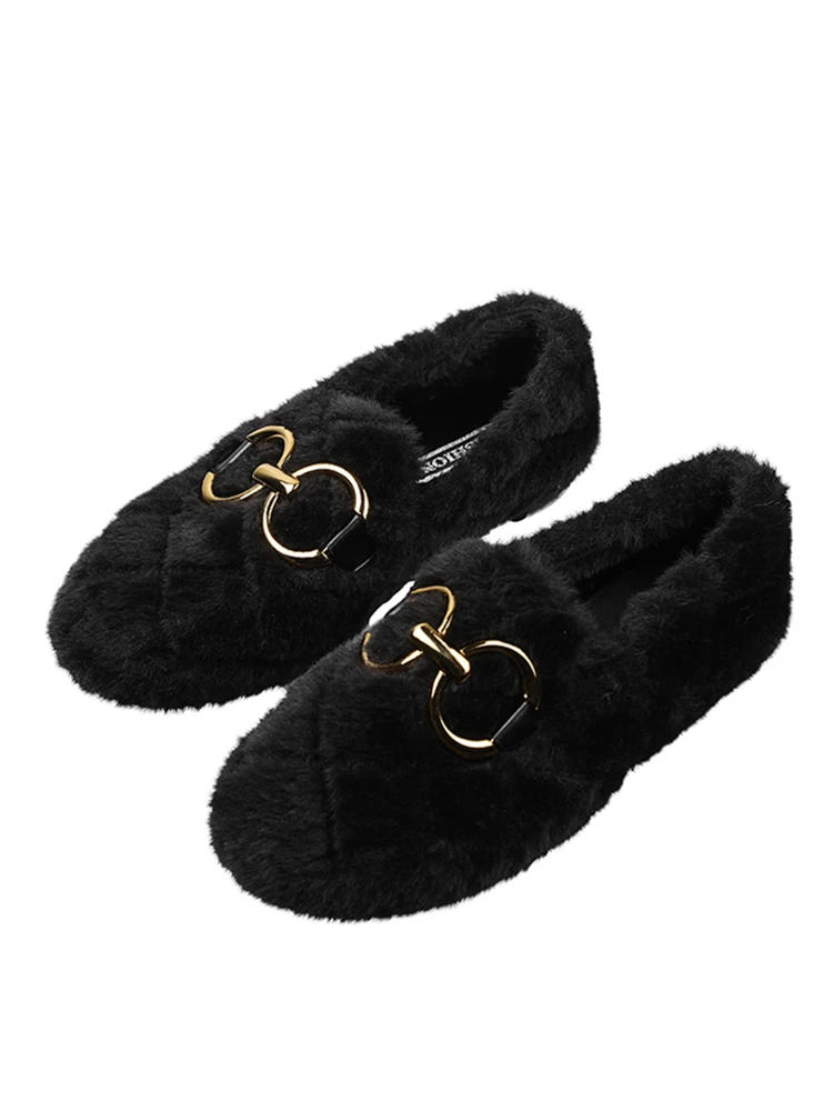 All-Match Flat Black Shoes For Women Casual Female Sneakers Loafers Fur Soft Round Toe Modis Shallow Mouth Nurse 2021 New Fashio
All-Match Flat Black Shoes For Women Casual Female Sneakers Loafers Fur Soft Round Toe Modis Shallow Mouth Nurse 2021 New Fashio