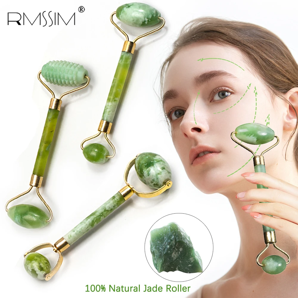 Facial Massage Roller Double Heads Jade Stone Face Lift Hands Body Skin Relaxation Slimming Beauty Health Skin Care Tools 
Facial Massage Roller Double Heads Jade Stone Face Lift Hands Body Skin Relaxation Slimming Beauty Health Skin Care Tools