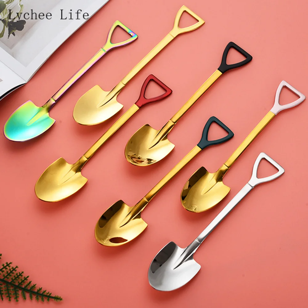 Кофейная ложка Lychee Life 5 шт./лот, набор столовых приборов, железная лопата из нержавеющей стали, ложка для мороженого, ложка, чайная ложка, стол...
Кофейная ложка Lychee Life 5 шт./лот, набор столовых приборов, железная лопата из нержавеющей стали, ложка для мороженого, ложка, чайная ложка, стол...