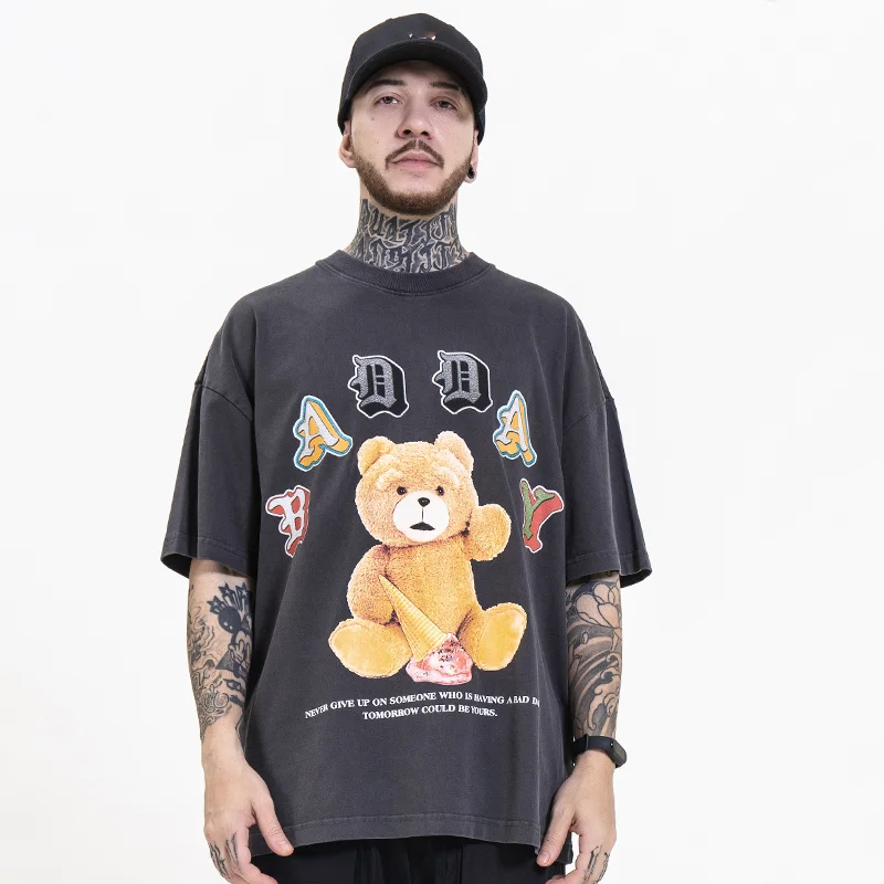 Hip Hop T-shirt Oversize Harajuku Cartoon Graphics T shirts Cotton Print Tshirt Men Streetwear Summer Tee Vintage Clothing 2021
Hip Hop T-shirt Oversize Harajuku Cartoon Graphics T shirts Cotton Print Tshirt Men Streetwear Summer Tee Vintage Clothing 2021