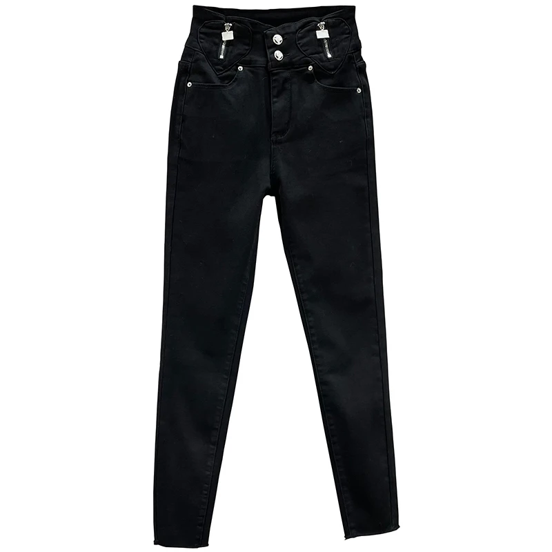 Slim Fit Black Denim Pants for Women 2021 Autumn New Stretchy High Waist Slim Pencil Pant Skinny Jeans Femme All-Match Trousers
Slim Fit Black Denim Pants for Women 2021 Autumn New Stretchy High Waist Slim Pencil Pant Skinny Jeans Femme All-Match Trousers