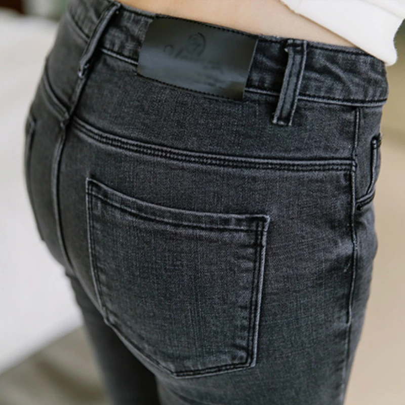 Jeans Women Pencil Skinny Large Size Korean Slim High-waist Leisure Students All-match Ulzzang Womens Trousers Chic Simple Retro
Jeans Women Pencil Skinny Large Size Korean Slim High-waist Leisure Students All-match Ulzzang Womens Trousers Chic Simple Retro