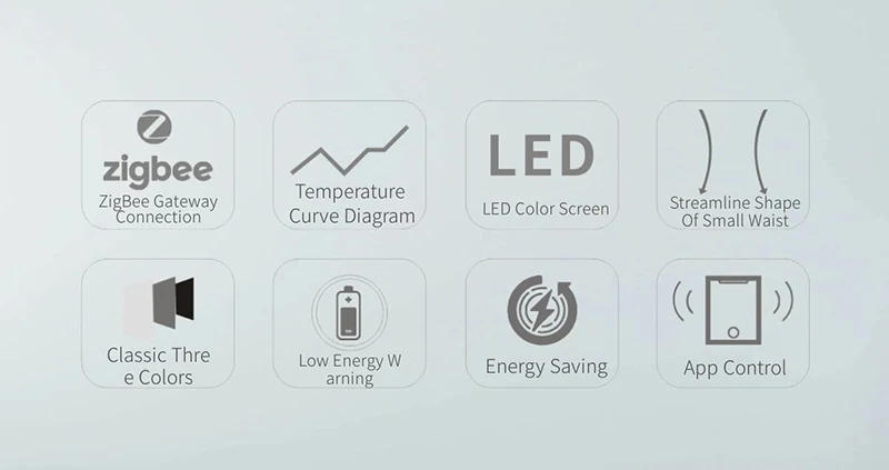 Tuya ZigBee Smart Radiator Actuator Thermostat Voice And App Remote Control Smart Constant Radiator Temperature Control Valve
Tuya ZigBee Smart Radiator Actuator Thermostat Voice And App Remote Control Smart Constant Radiator Temperature Control Valve