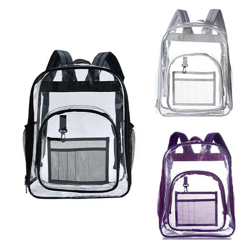 Women's Backpack Large Heavy Duty Clear Backpack Transparent Bag School Office Travel Streetwear Security Mochila Feminina
Women's Backpack Large Heavy Duty Clear Backpack Transparent Bag School Office Travel Streetwear Security Mochila Feminina