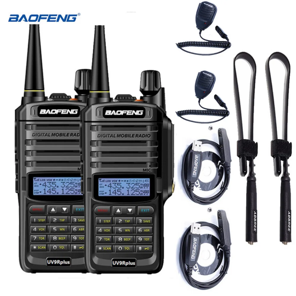 2 PCS Baofeng UV-9Rplus with headset IP68 Walkie Talkie High Power Long Range UV9R Plus portable waterproof Radio for hunting
2 PCS Baofeng UV-9Rplus with headset IP68 Walkie Talkie High Power Long Range UV9R Plus portable waterproof Radio for hunting