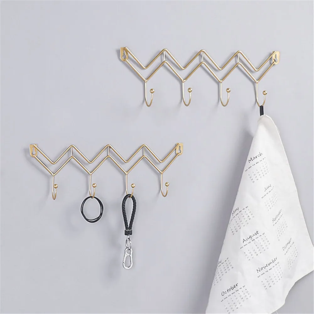 Wall Mounted Nordic Fashion Metal Hooks Creative Home Living Room Bedroom Door Coat Rack Scarf Towel Key Storage Hangers 1pc
Wall Mounted Nordic Fashion Metal Hooks Creative Home Living Room Bedroom Door Coat Rack Scarf Towel Key Storage Hangers 1pc