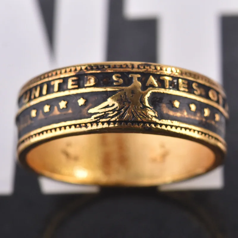 2021 New Vintage Steampunk 'UNITED STATES OF AMERICA' Letter Wolf Rings For Men Gold/Silver Color Punk Male Jewelry Party Gifts
2021 New Vintage Steampunk 'UNITED STATES OF AMERICA' Letter Wolf Rings For Men Gold/Silver Color Punk Male Jewelry Party Gifts