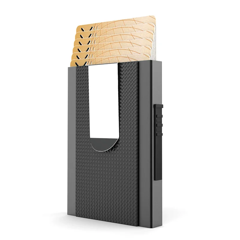 Metal card holder simple men's and women's wallet, portable card box, anti-theft brush, automatic pop-up card holder
Metal card holder simple men's and women's wallet, portable card box, anti-theft brush, automatic pop-up card holder
