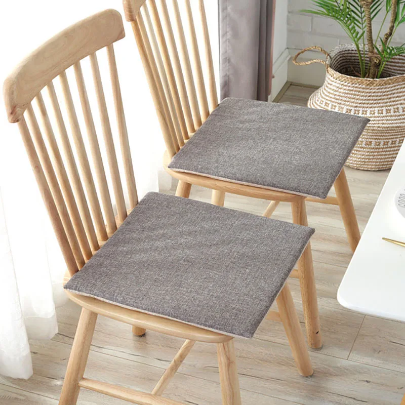 Japanese Style Seat Cushion Faux Linen Vintage Solid Colour Tatami Anti-slip Office Flooring Cushion Strap Design 40*40cm 1pc
Japanese Style Seat Cushion Faux Linen Vintage Solid Colour Tatami Anti-slip Office Flooring Cushion Strap Design 40*40cm 1pc