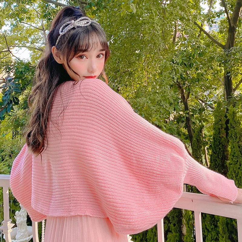 Lazy wind sweater women's loose Pullover bat sleeve 2020 winter sweet temperament split Lantern Sleeve T-Shirt
Lazy wind sweater women's loose Pullover bat sleeve 2020 winter sweet temperament split Lantern Sleeve T-Shirt
