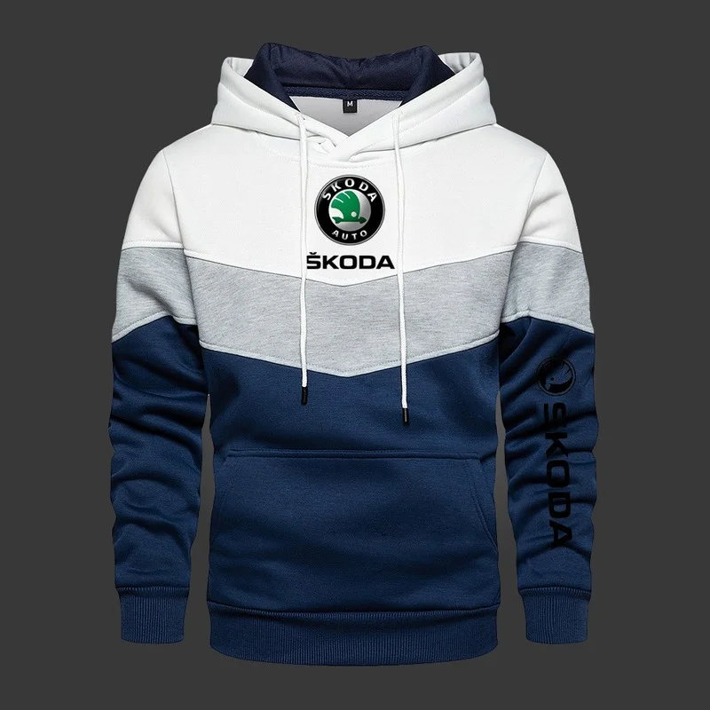 2021 New Men's Hooded Skoda Fashion Long Sleeve Outwear Autumn Spring Casual Hoodies Fleece Warm Sportswear Thicken Sweatshirts
2021 New Men's Hooded Skoda Fashion Long Sleeve Outwear Autumn Spring Casual Hoodies Fleece Warm Sportswear Thicken Sweatshirts