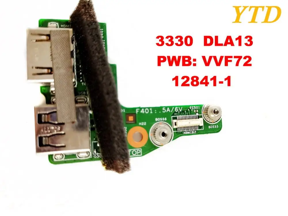 Оригинал для DELL 3330 USB плата DLA13 PWB VVF72 12841 1 протестирована хорошая бесплатная