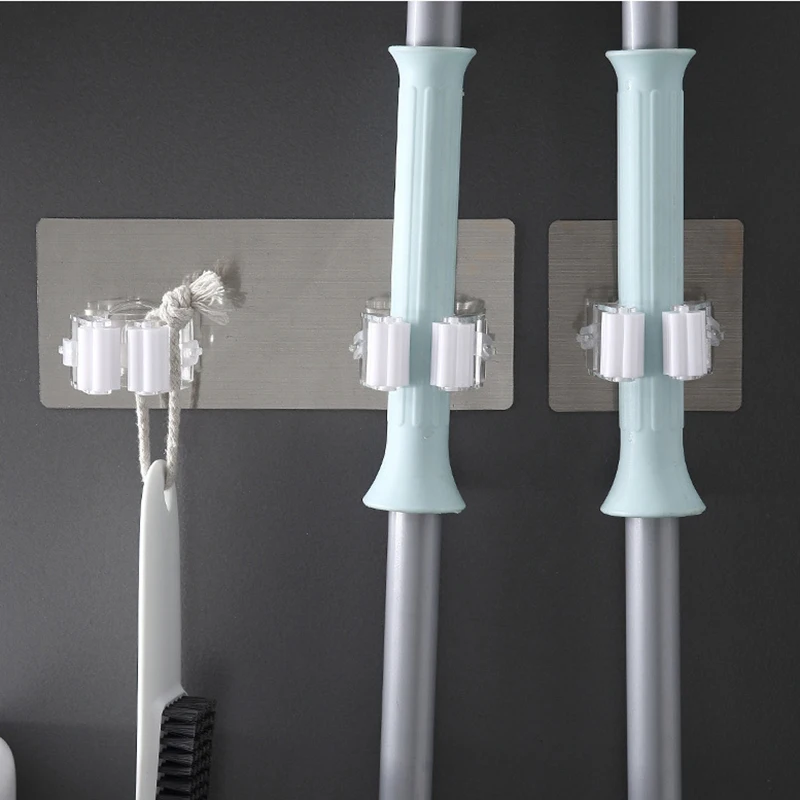 1pc Mounted Mop Organizer Self-Adhesive Seamless Stickers Mop Rack Bathroom Rack Multifunctional Kitchen Hooks Broom Strong Hook
1pc Mounted Mop Organizer Self-Adhesive Seamless Stickers Mop Rack Bathroom Rack Multifunctional Kitchen Hooks Broom Strong Hook