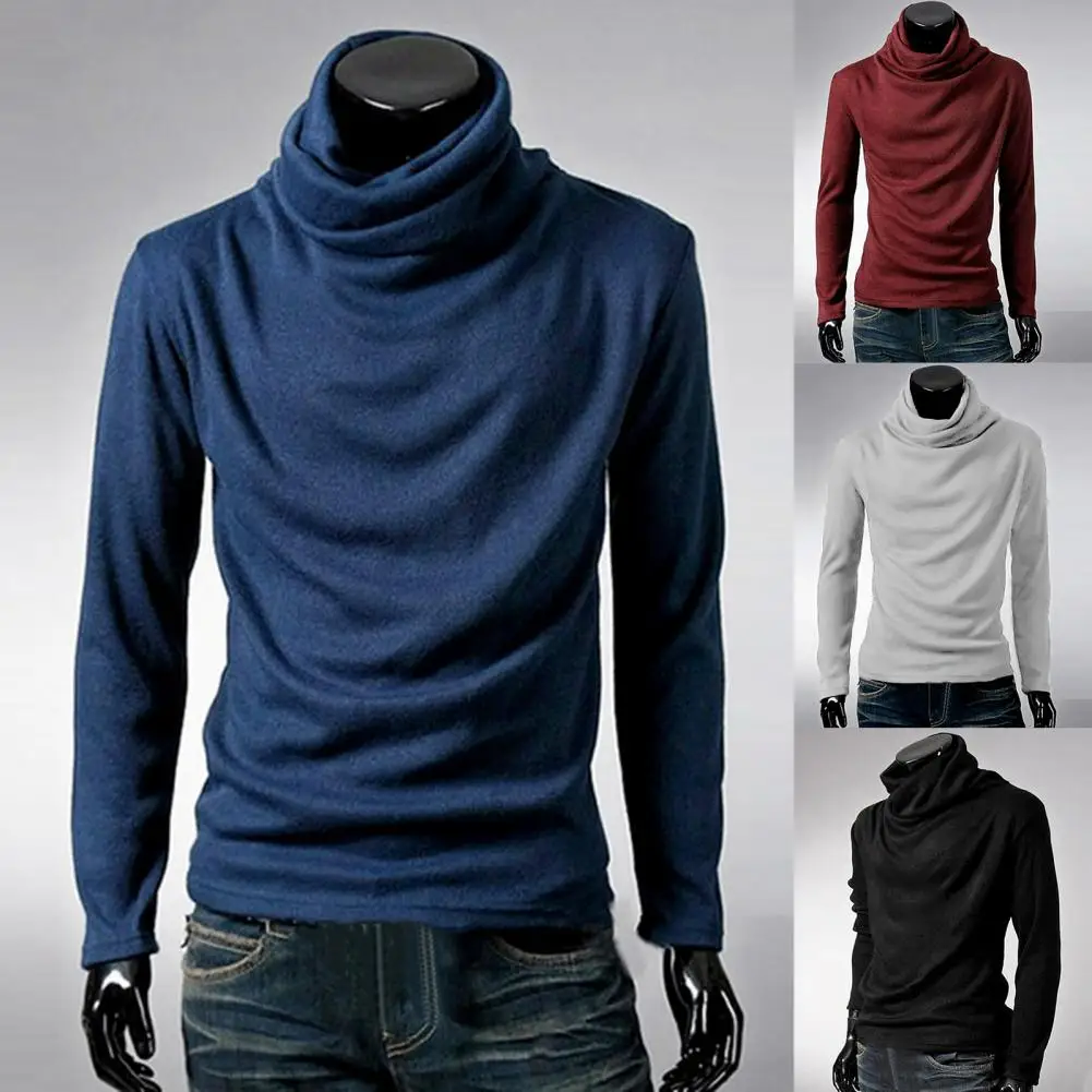 2021 Winter New Men's Turtleneck Sweaters Solid Color Fashion Knitted Pullovers Men Casual Sweater Male Autumn Knitwear
2021 Winter New Men's Turtleneck Sweaters Solid Color Fashion Knitted Pullovers Men Casual Sweater Male Autumn Knitwear
