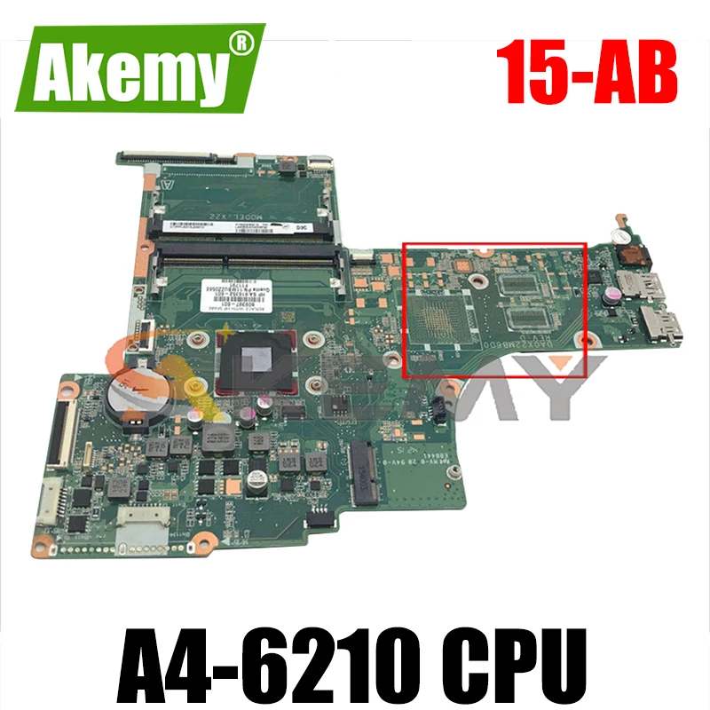 809335-601 809335-501 For HP Pavilion 15-AB 15-AN A4-6210 Notebook Mainboard DA0X22MB6D0 DDR3 Laptop motherboard
809335-601 809335-501 For HP Pavilion 15-AB 15-AN A4-6210 Notebook Mainboard DA0X22MB6D0 DDR3 Laptop motherboard