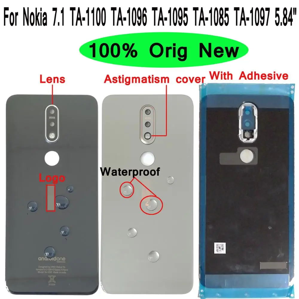 Shyueda 100% Оригинальная Новинка + объектив 5 84 дюйма для Nokia 7 1 TA-1100 TA-1096 TA-1095 TA-1085 TA-1097