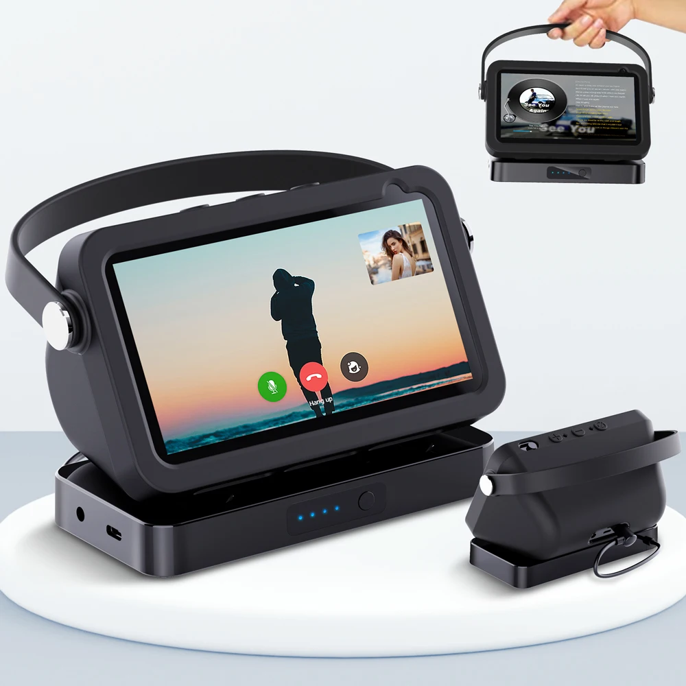Аккумуляторная батарея Liboer для Echo Show 5, аккумуляторная батарея Alexa Smart Display, динамик 10000 мАч, портативная зарядка для Echo show 5
Аккумуляторная батарея Liboer для Echo Show 5, аккумуляторная батарея Alexa Smart Display, динамик 10000 мАч, портативная зарядка для Echo show 5