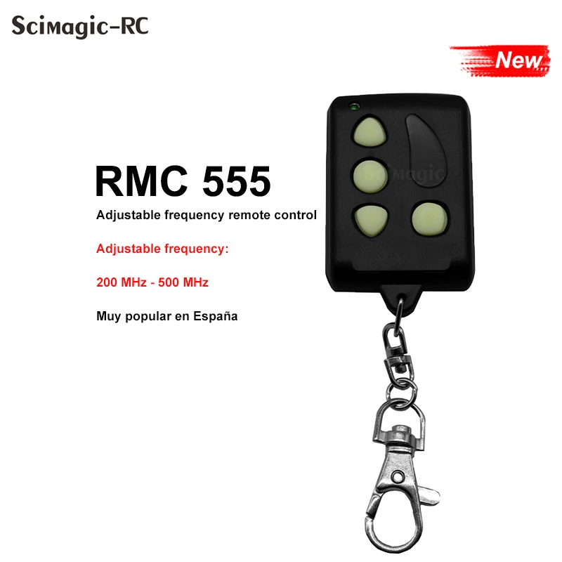 Дистанционное управление дверью RMC 555, пульт дистанционного управления, передатчик управления гаражом 200 МГц-500 МГц, пульт дистанционного уп...
Дистанционное управление дверью RMC 555, пульт дистанционного управления, передатчик управления гаражом 200 МГц-500 МГц, пульт дистанционного уп...