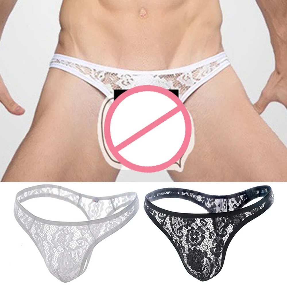 Thong Underwear Lingerie Bikini Bulge Pouch Breathable Panties Underpants