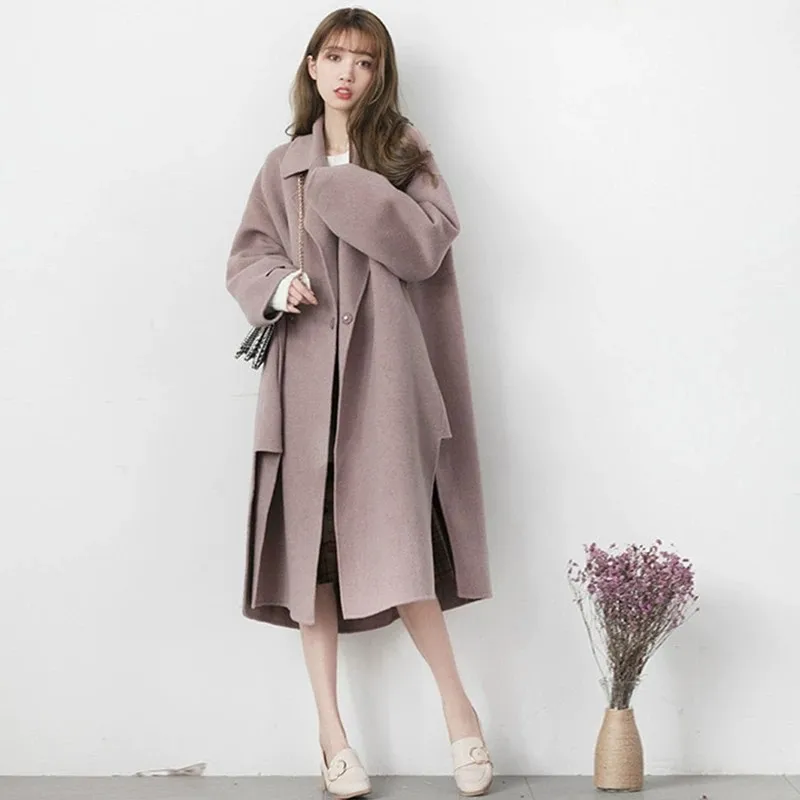 2020 autumn and winter new fashion high-end mid-length loose and comfortable temperament elegant woolen women's jacket all-match
2020 autumn and winter new fashion high-end mid-length loose and comfortable temperament elegant woolen women's jacket all-match