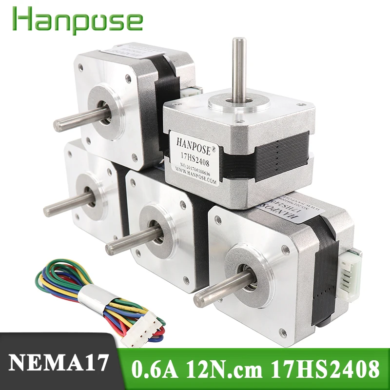 Шаговый двигатель Nema 17 17HS2408 4-lead 42 Series Motor 0.6A CE ROSH ISO CNC лазерный измельчитель пены плазменной резки 3D принтер 100 шт./лот
Шаговый двигатель Nema 17 17HS2408 4-lead 42 Series Motor 0.6A CE ROSH ISO CNC лазерный измельчитель пены плазменной резки 3D принтер 100 шт./лот