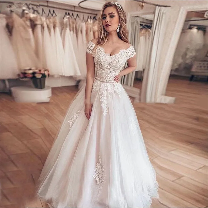 NUOXIFANG Lace Wedding Dress A Line Vestidos de novia Off The Shoulder Lace Sexy Bridal Gown Lace Up Back Wedding Gowns
NUOXIFANG Lace Wedding Dress A Line Vestidos de novia Off The Shoulder Lace Sexy Bridal Gown Lace Up Back Wedding Gowns
