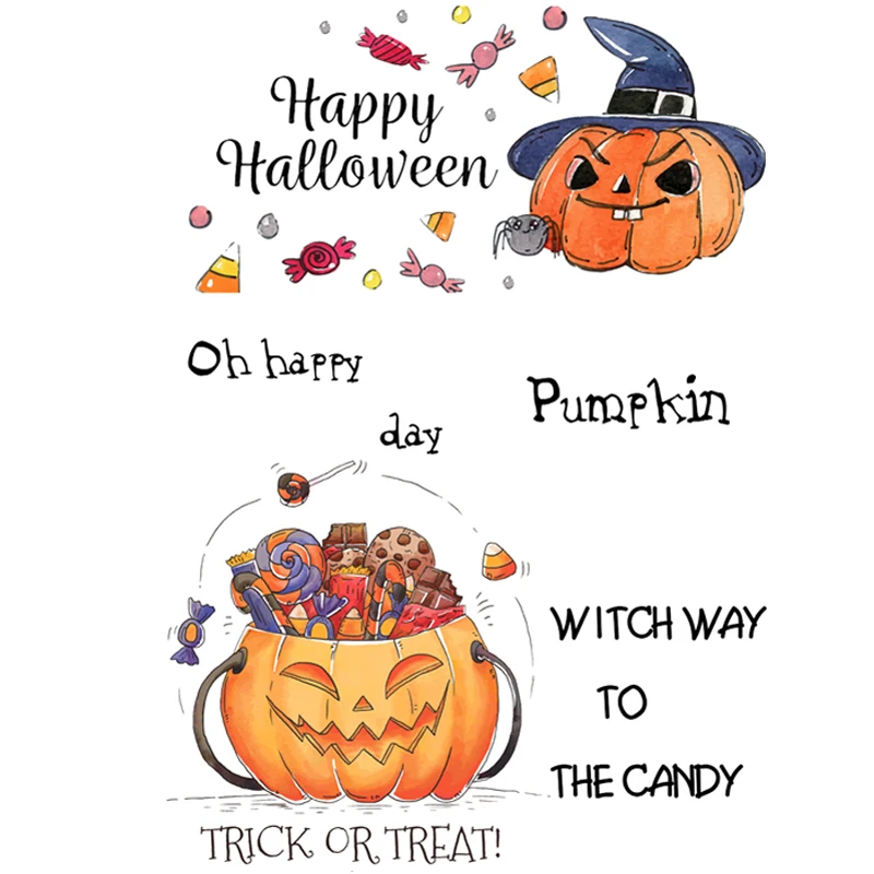 ZhuoAng Pumpkin wizard Clear Stamps/Card Making Holiday decorations For scrapbooking Transparent stamps 10*15cm
ZhuoAng Pumpkin wizard Clear Stamps/Card Making Holiday decorations For scrapbooking Transparent stamps 10*15cm