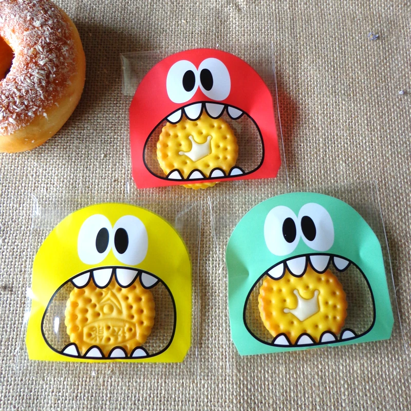 300pcs Cute Cartoon Monster Gift Self-Adhesive Plastic Bags Wedding Birthday Party Favors Cookie&Candy Packaging Bags
300pcs Cute Cartoon Monster Gift Self-Adhesive Plastic Bags Wedding Birthday Party Favors Cookie&Candy Packaging Bags