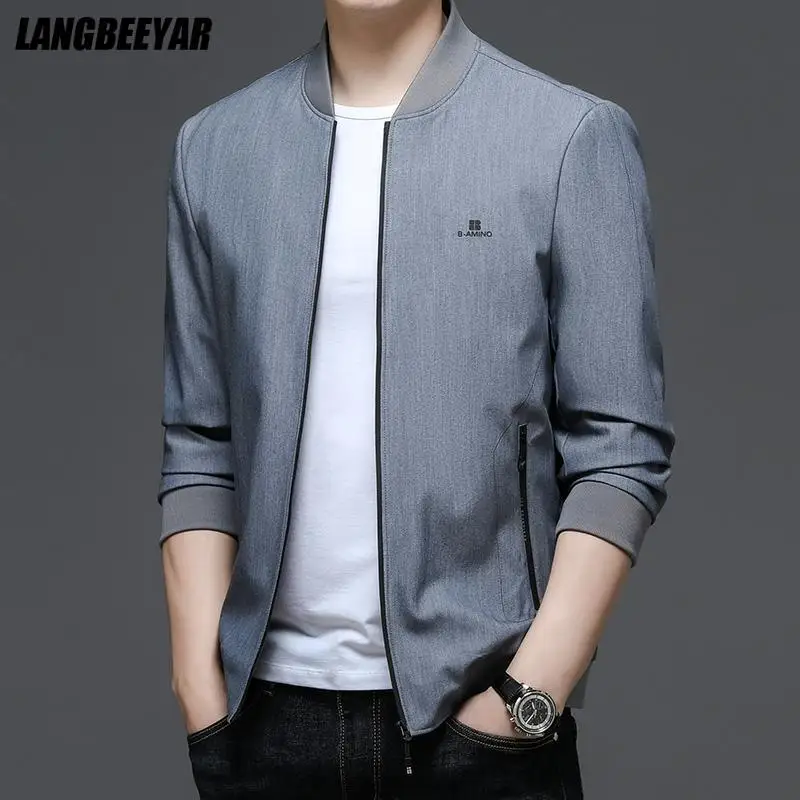 Top Grade New Brand Casual Fashion Designer Autumn Fashion Casual Thin Jacket Men Windbreaker Classic Coats Mens Clothes 2021
Top Grade New Brand Casual Fashion Designer Autumn Fashion Casual Thin Jacket Men Windbreaker Classic Coats Mens Clothes 2021