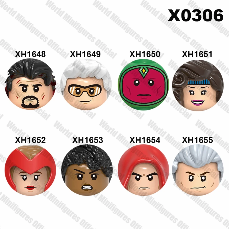 Новый конструктор Vsionary из фильма, Обучающие кирпичи, алая женщина, экшн-фигурки, подарки, игрушки для детей X0306
Новый конструктор Vsionary из фильма, Обучающие кирпичи, алая женщина, экшн-фигурки, подарки, игрушки для детей X0306