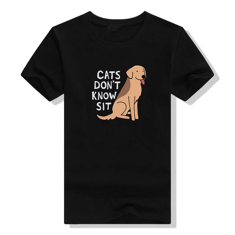 Cats Don't Know Sit Funny Dog Lover Shirt Woman T Shirts Womens Clothing Animal Dogs Graphic Tee Tops
Cats Don't Know Sit Funny Dog Lover Shirt Woman T Shirts Womens Clothing Animal Dogs Graphic Tee Tops
